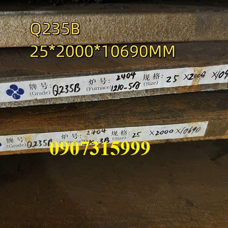 THÉP TẤM CUỘN Q235B DÀY 25MM/25LY/25LI