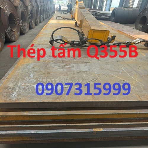 Thép tấm Q355B dày 50mm/50ly