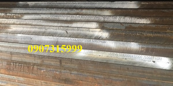 BÁO GIÁ THÉP TẤM S355J2(S355J2+N) dày 55mm