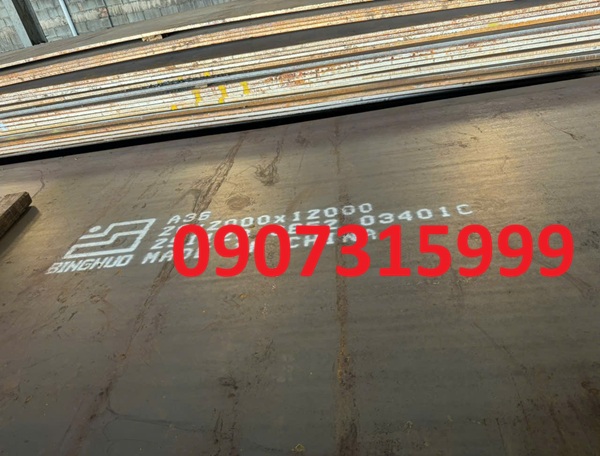 Thép tấm SS400-A36-Q235 dày 6mm/6ly