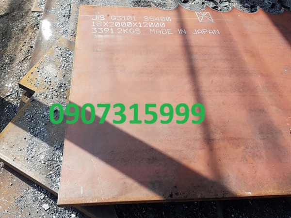 Thép tấm SS400-A36-Q235 dày 18mm/18ly