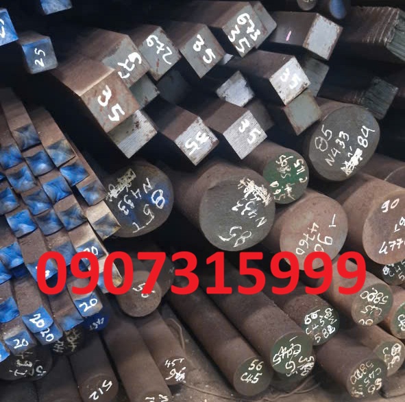 Thép tròn đặc phi 48 (D48) Thép tròn đặc phi 48 (D48)