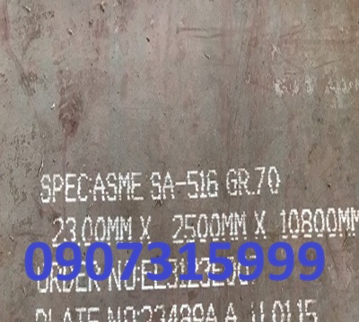 Thép tấm chịu nhiệt A516 Gr.70 dày 25mm/25ly Hàn Quốc cắt quy cách