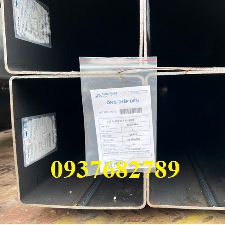 GIÁ SẮT-THÉP HỘP 200X200X4MM dài 6m/12m