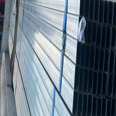 Thép hộp mạ kẽm 25x50x1mm 