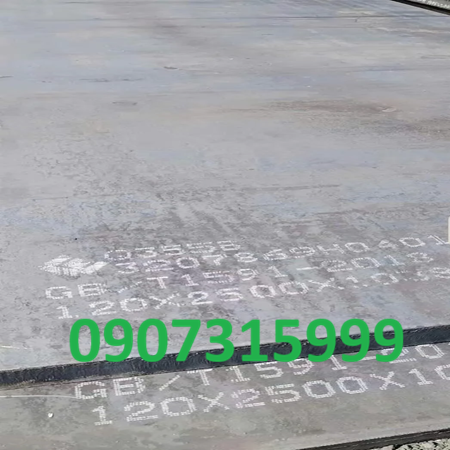 Thép tấm 120x2000x6000mm Q355B