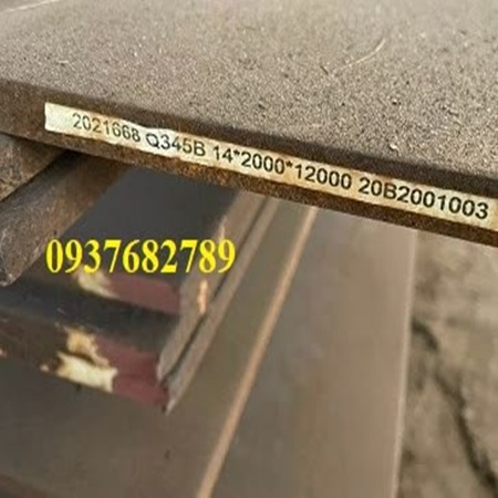 Thép tấm 14x2000x6000mm Q355B 