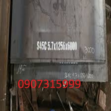 Thép tấm C45(S45C) dày 5mm 5.2mm 5.3mm 5.4mm 5.5mm 5.6mm 5.7mm 5.8mm 5.9mm 