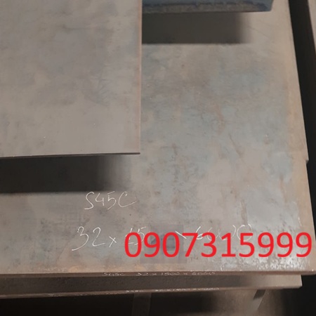 Thép tấm C45 dày 32mm