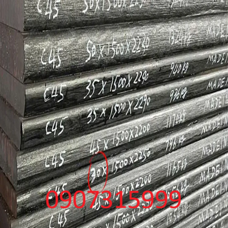 Thép tấm C45 dày 50mm