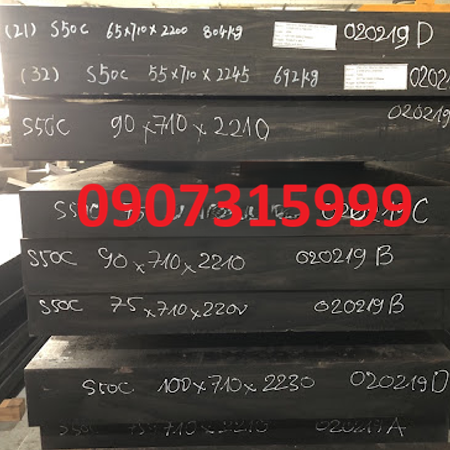 Thép tấm C50 dày 75mm JIS G-4051 YINGKOU Trung Quốc