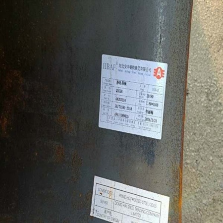 Thép tấm Q355B dày 8mm