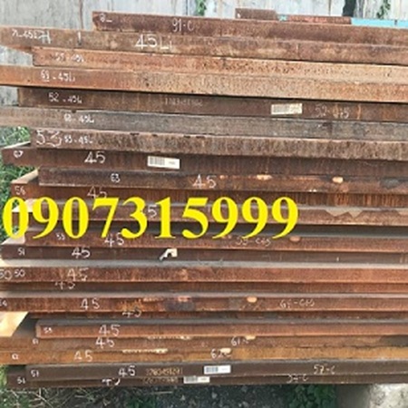 Thép tấm S45C dày 6mmly 12mmly 100mmly