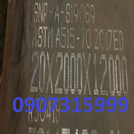 Thép tấm chịu nhiệt ASTM A515 Gr.70 dày 20mm/20ly